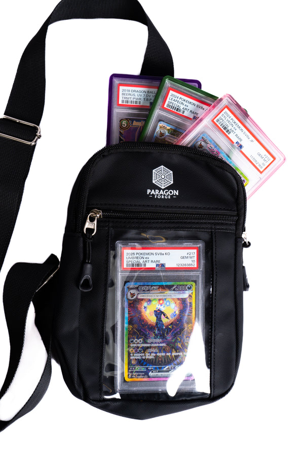 The Crest slab display bag, classic colorways